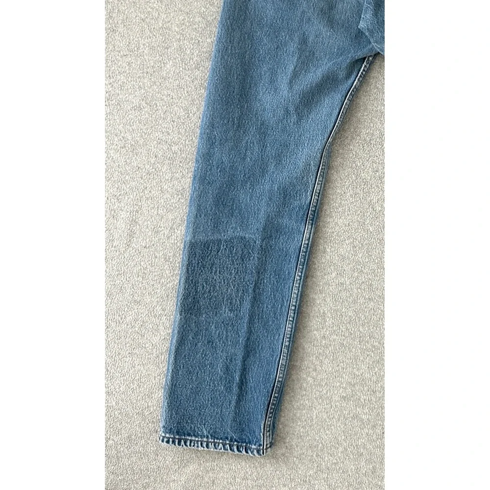 Vintage Levis 501xx Jeans Mens 33x34 Blue Straight Leg Button Fly Made in Mexico